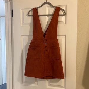 Forever 21 new with tags rust overall dress